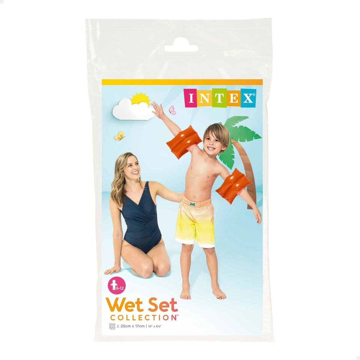 Uzmavas Intex Piepūšamās Sarkans 25 x 17 cm (36 Vienības) - Image 3