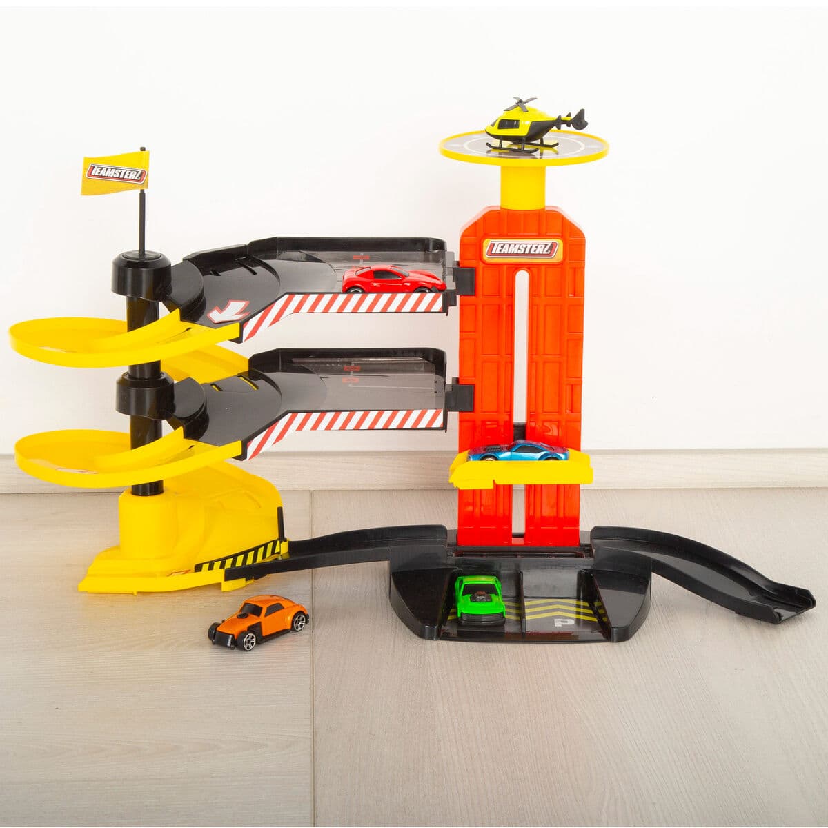 Parkhaus mit Fahrzeugen 53 X 30 X 24 CM (2 Stück) - Image 3