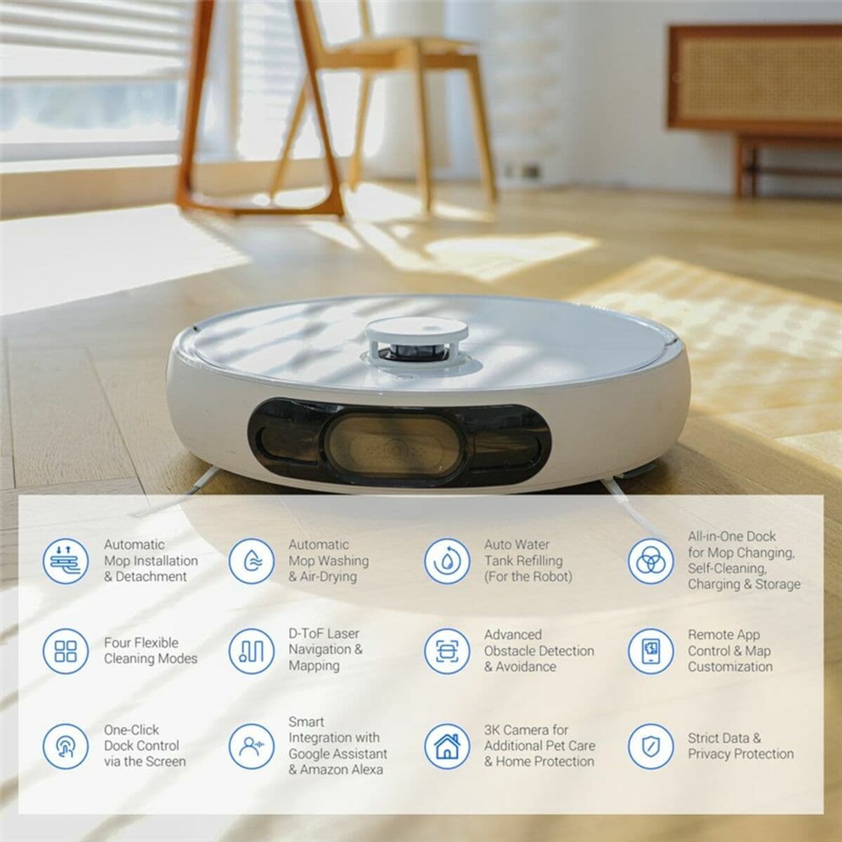 Robot aspirateur intelligent Ezviz - Image 3