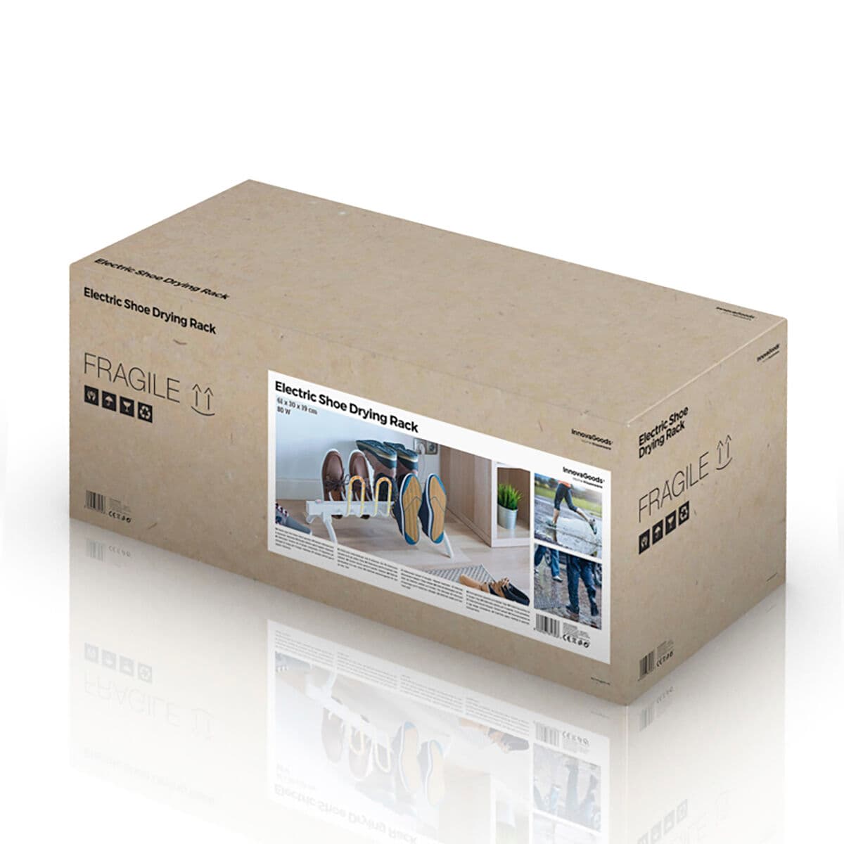 Tendedero Secador de Calzado Eléctrico InnovaGoods 80 W 4 pares - Image 6