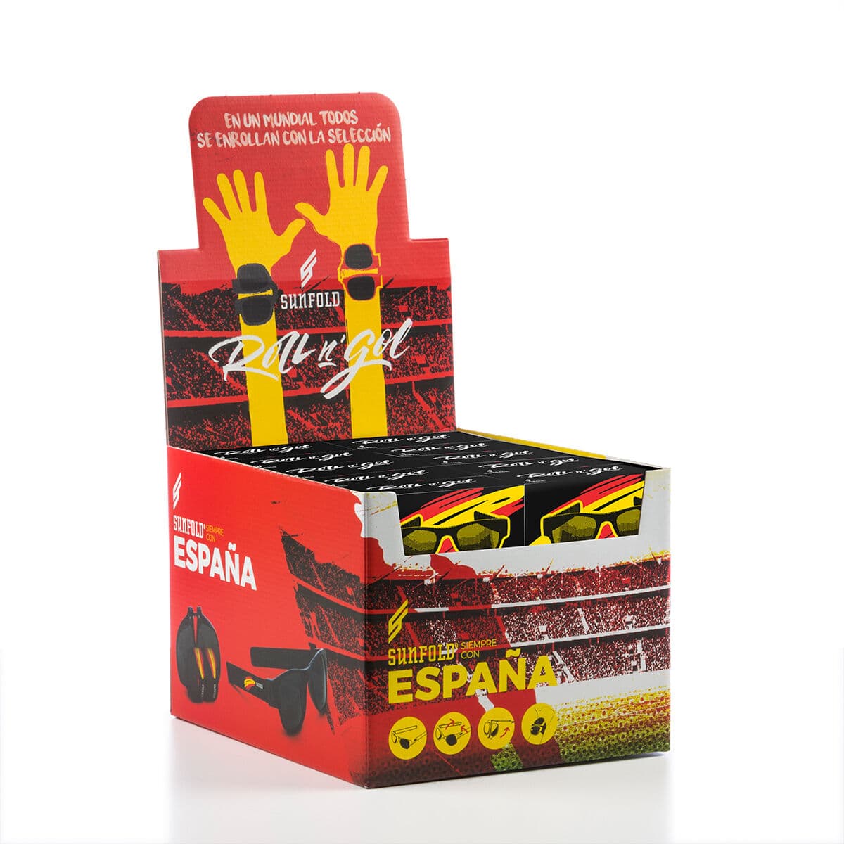 Gafas de Sol Enrollables Sunfold Spain Black - Image 8