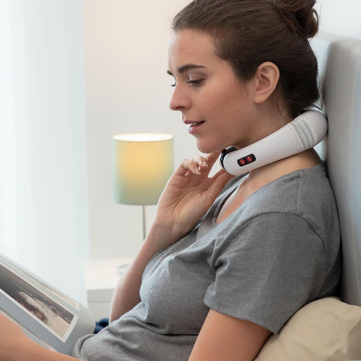 Masajeador de Cuello y Espalda Electromagnético Calmagner InnovaGoods - Image 3