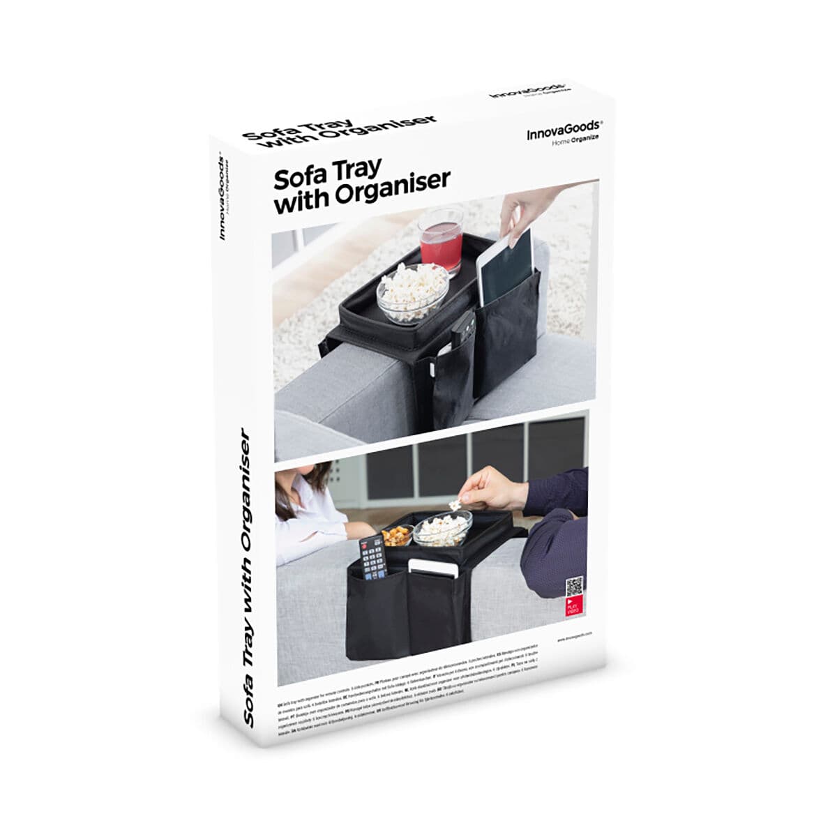 Taca na Sofę z Organizerem na Piloty InnovaGoods - Image 7