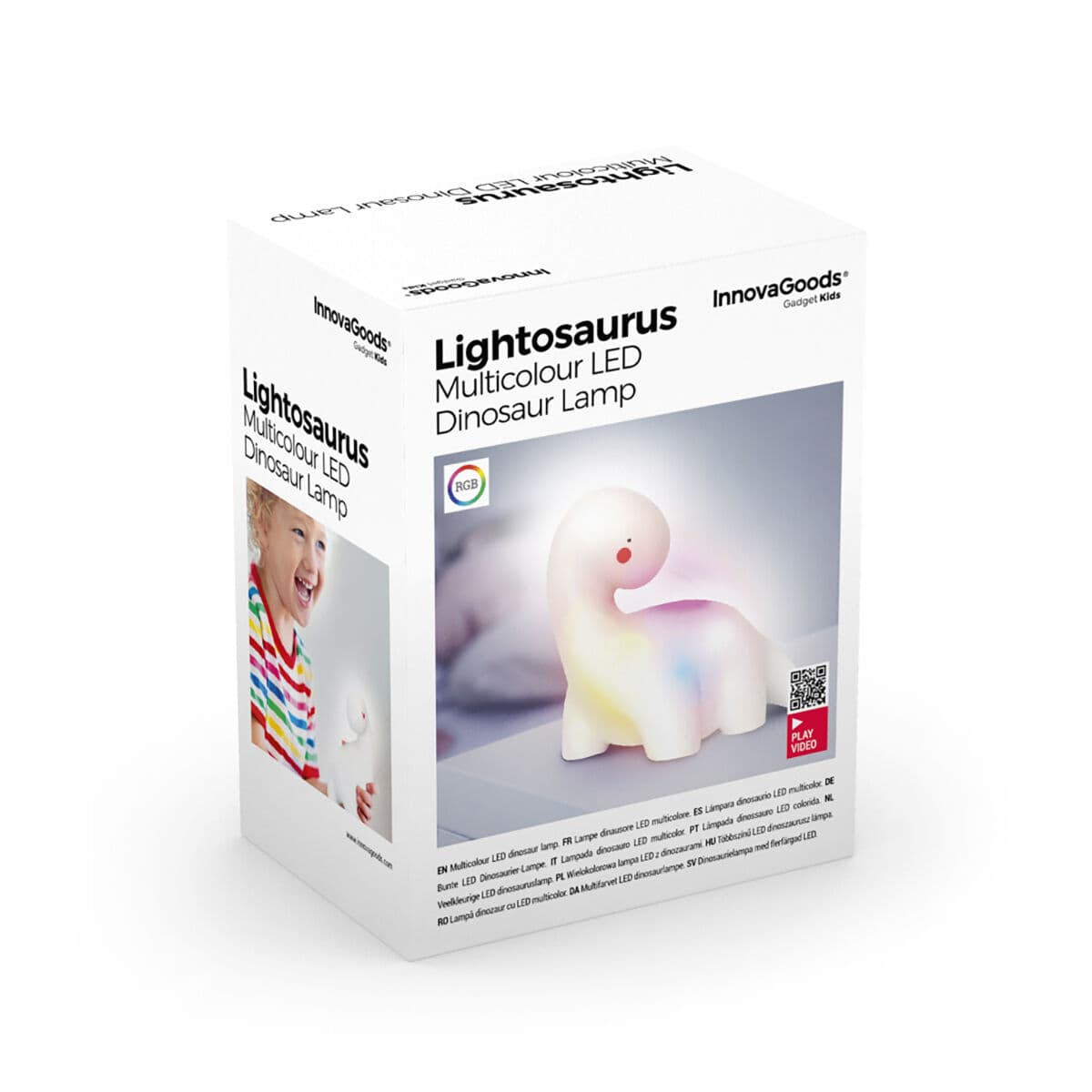LED-Dinosaurierlampe, vielfarbig Lightosaurus InnovaGoods - Image 5