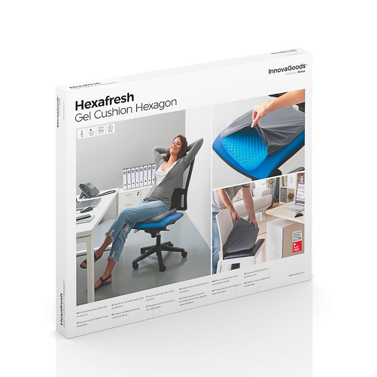 Cojín de Gel de Panal de Abeja Hexafresh InnovaGoods - Image 10