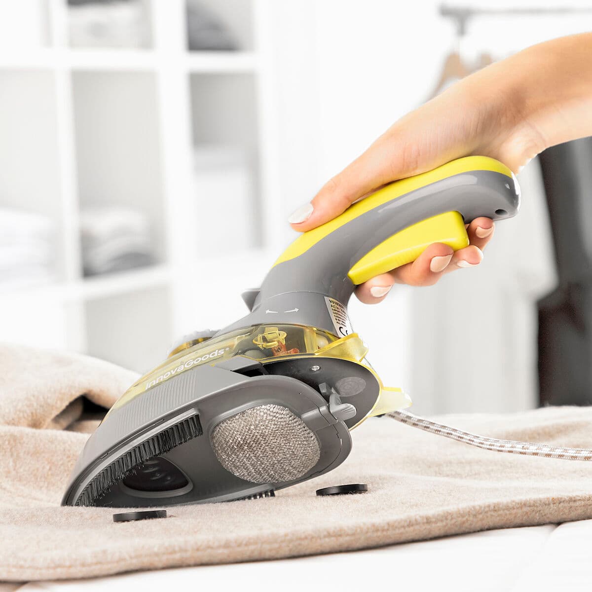 Mini Plancha de Vapor Vertical y Horizontal 2 en 1 Velyron InnovaGoods 800 W - Image 5