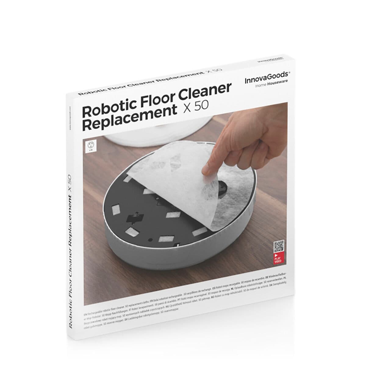 Panni di Ricambio per Robot di Pulizia InnovaGoods Confezione da 50 unità - Image 7