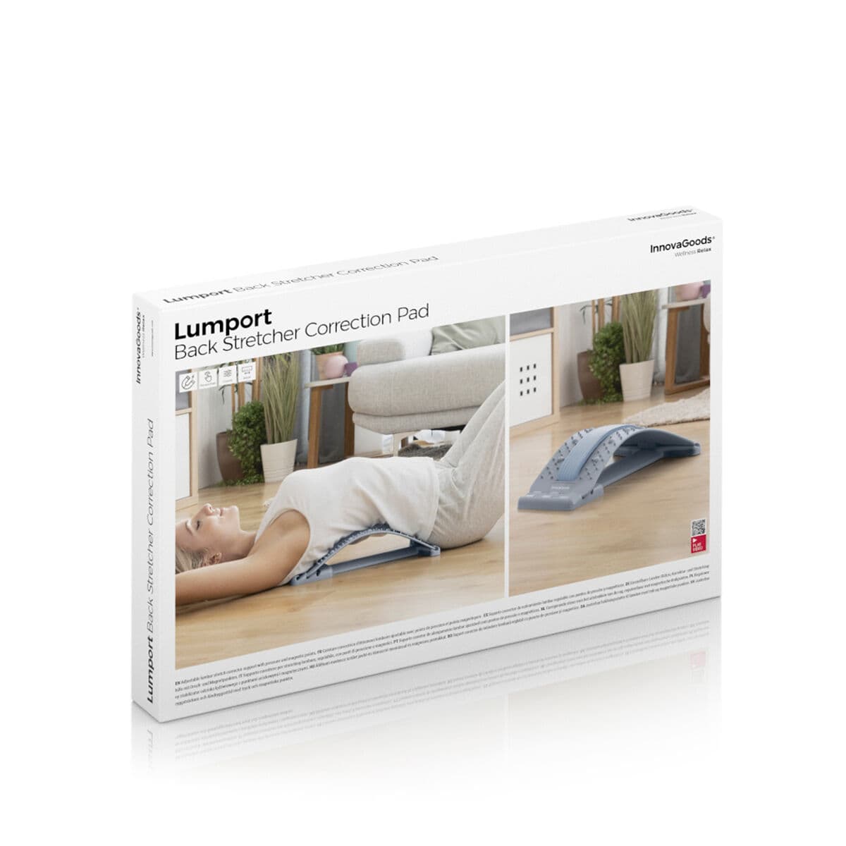 Lendenwirbelstütze mit Druck- und magnetischen Punkten Lumport InnovaGoods - Image 12