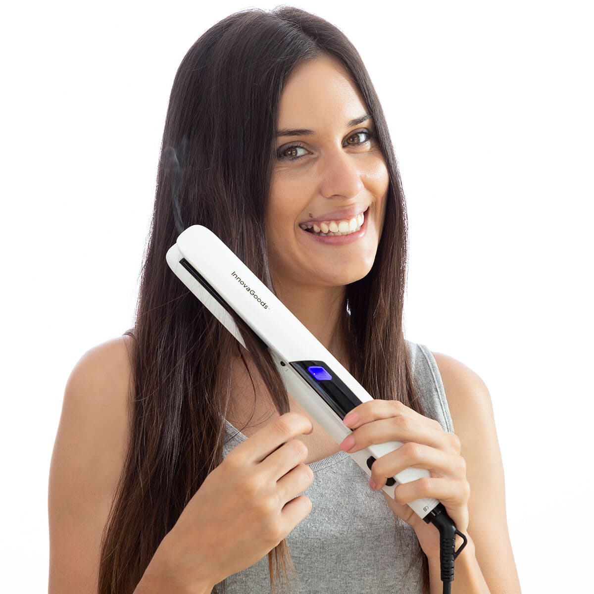 Plancha de Pelo Cerámica con Vapor Stemio InnovaGoods 36 W - Image 10