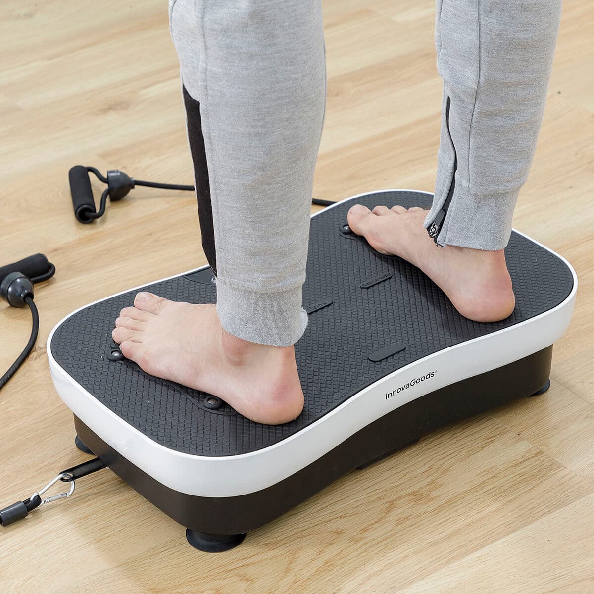 Vibration Training Plate with Accessories and Exercise Guide Vybeform InnovaGoods - Image 9