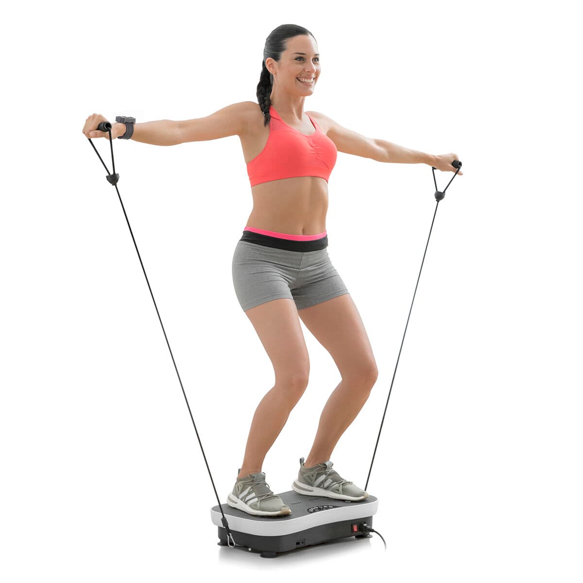 Vibration Training Plate with Accessories and Exercise Guide Vybeform InnovaGoods - Image 13