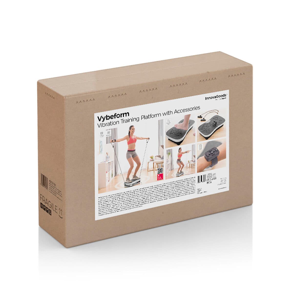 Vibration Training Plate with Accessories and Exercise Guide Vybeform InnovaGoods - Image 16