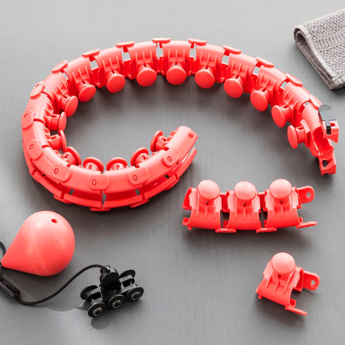 Intelligenter anpassbarer Fitness-Ring mit Gewicht Fittehoop InnovaGoods - Image 7