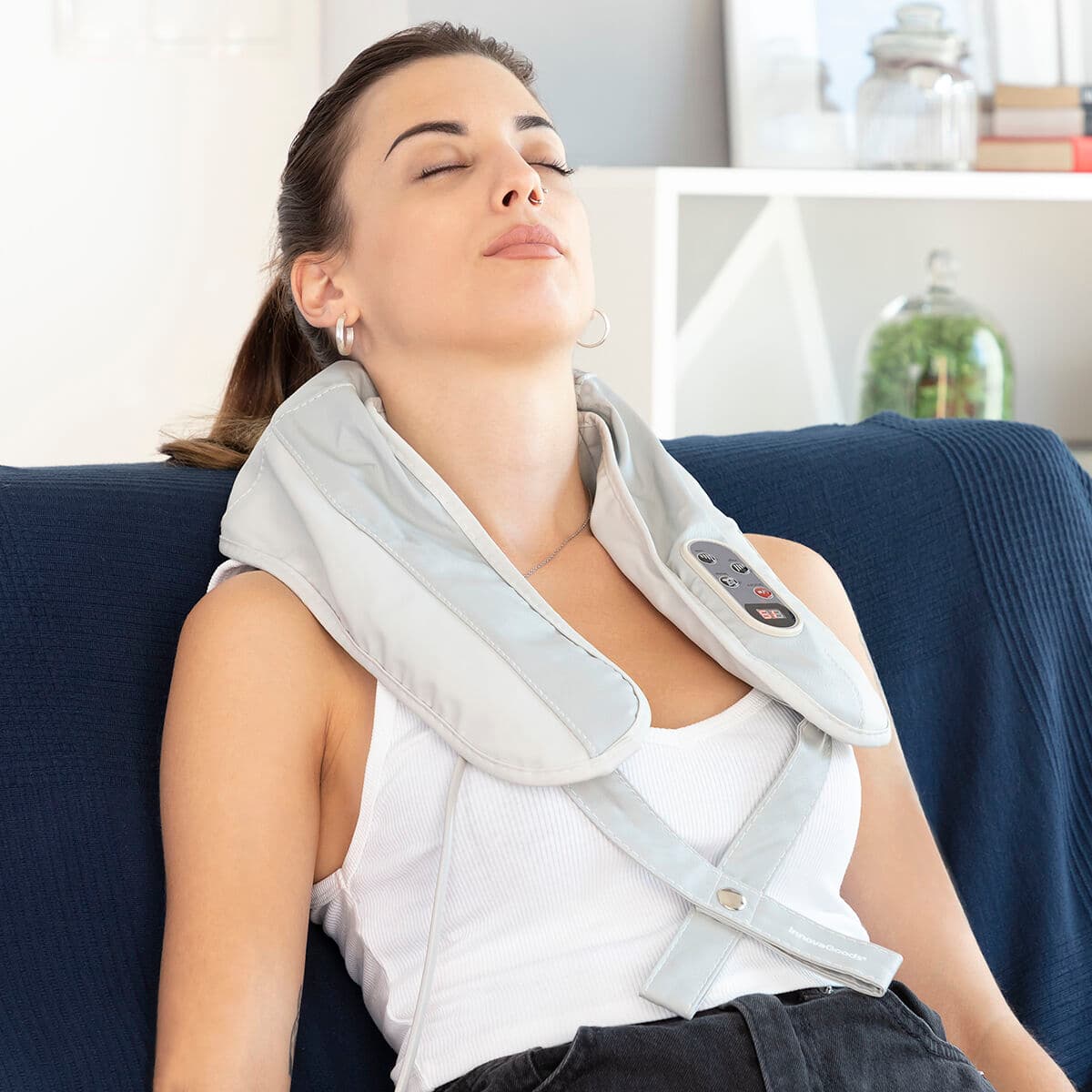 Elektrinis šildomas perkusinis masažuoklis Tappilan InnovaGoods - Image 9