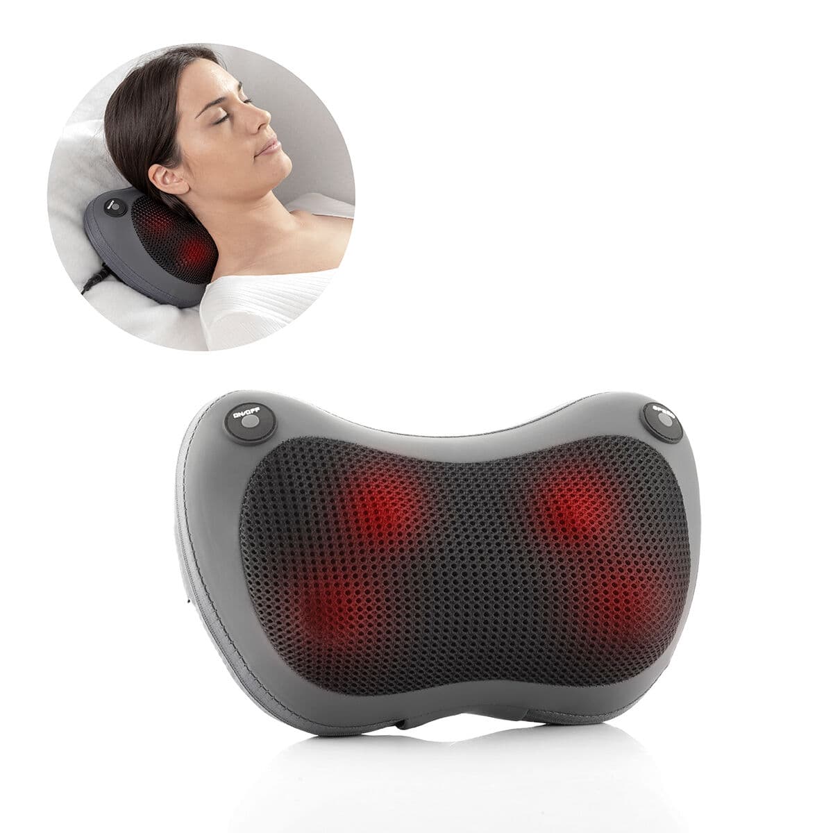 Kompakt Shiatsu massager Shissage InnovaGoods - Image 12