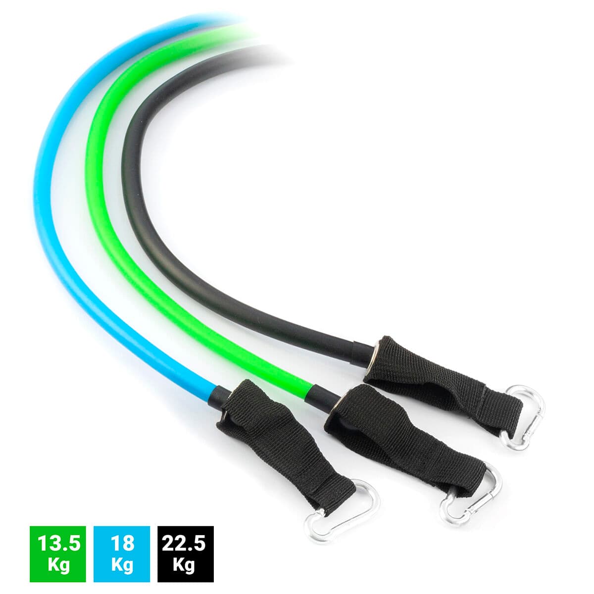 Tarvkute ja Treeningjuhendga Vastupanurihmade Komplekt Tribainer InnovaGoods 3 Ühikut - Image 16