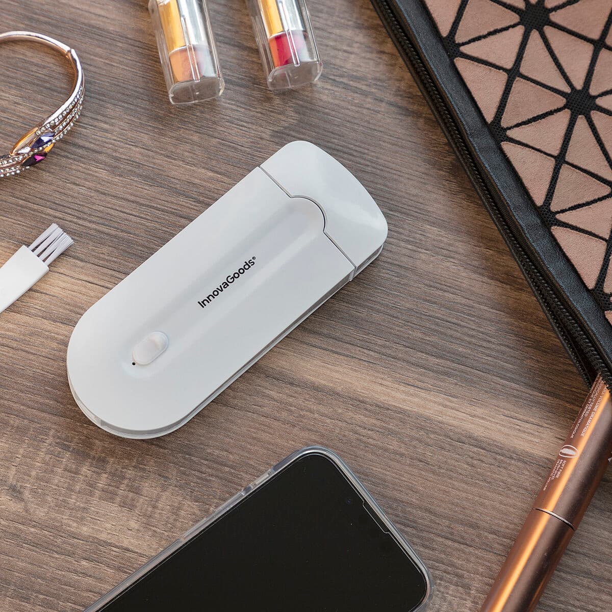 Mini maszynka do golenia akumulatorowa z lampką LED Epiluch InnovaGoods - Image 6