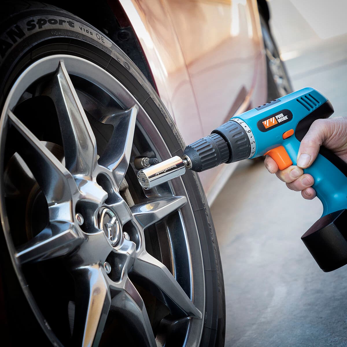 Universal hylsnyckel med tillbehör Uniscrew InnovaGoods - Image 6