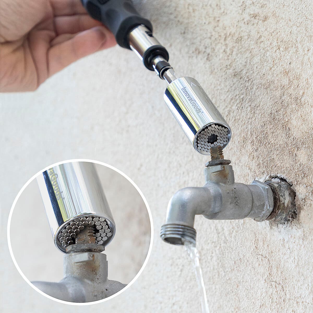 Universal hylsnyckel med tillbehör Uniscrew InnovaGoods - Image 7