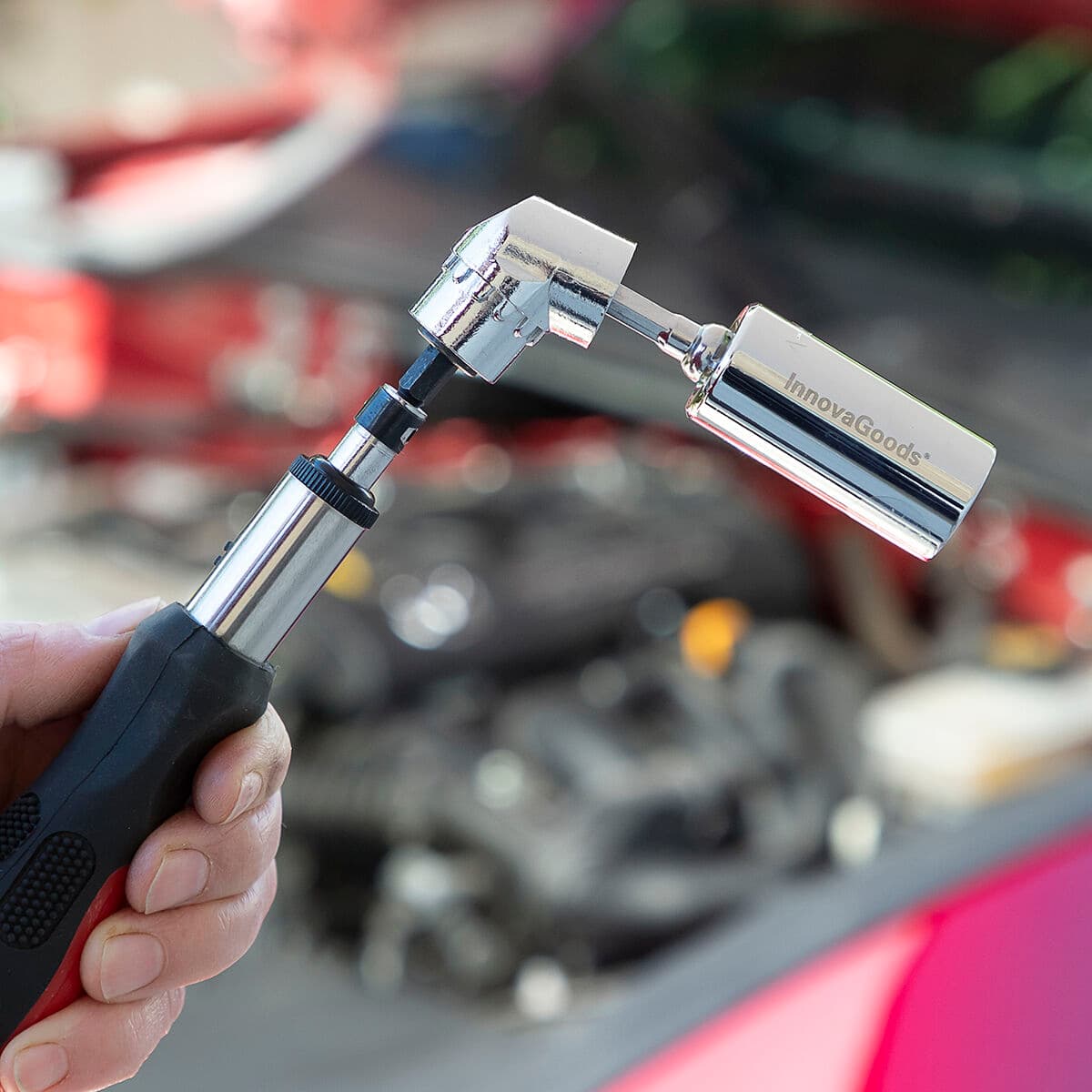 Universal hylsnyckel med tillbehör Uniscrew InnovaGoods - Image 8
