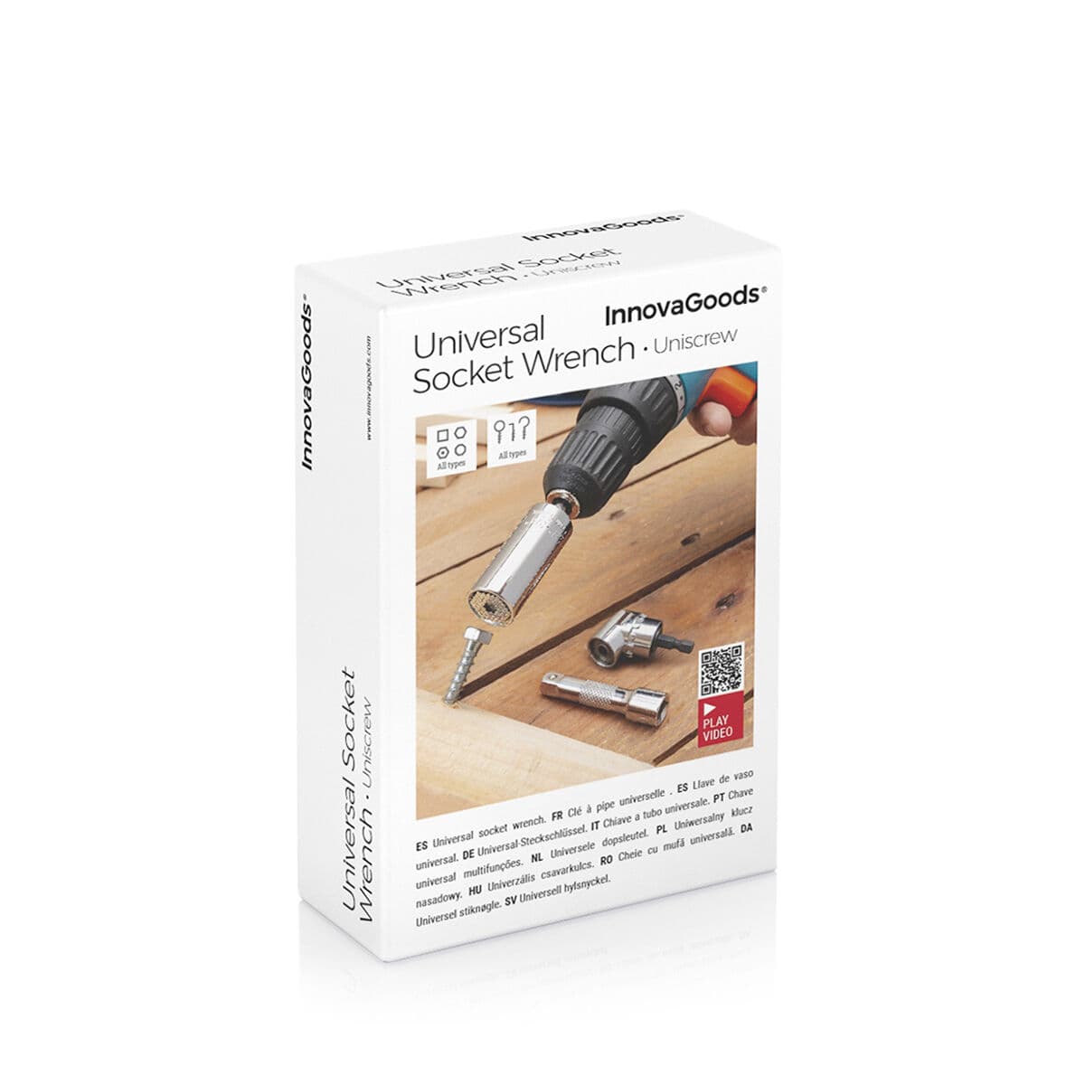 Universal hylsnyckel med tillbehör Uniscrew InnovaGoods - Image 16