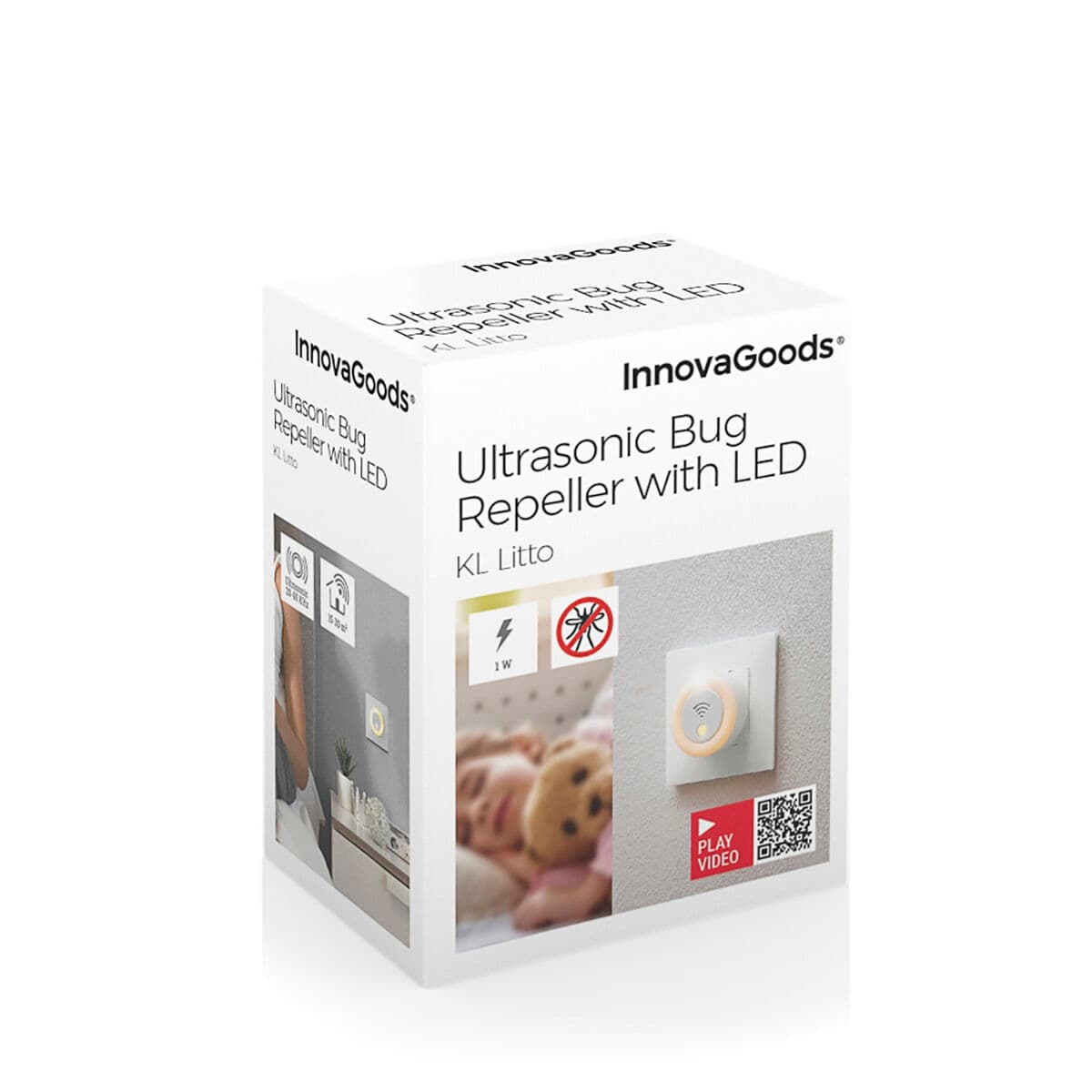 Ahuyentador Ultrasónico con LED KL Litto InnovaGoods - Image 12