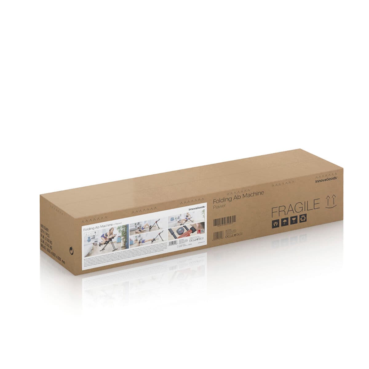 Máquina de Abdominales Plegable con Guía de Ejercicios Plawer InnovaGoods - Image 13