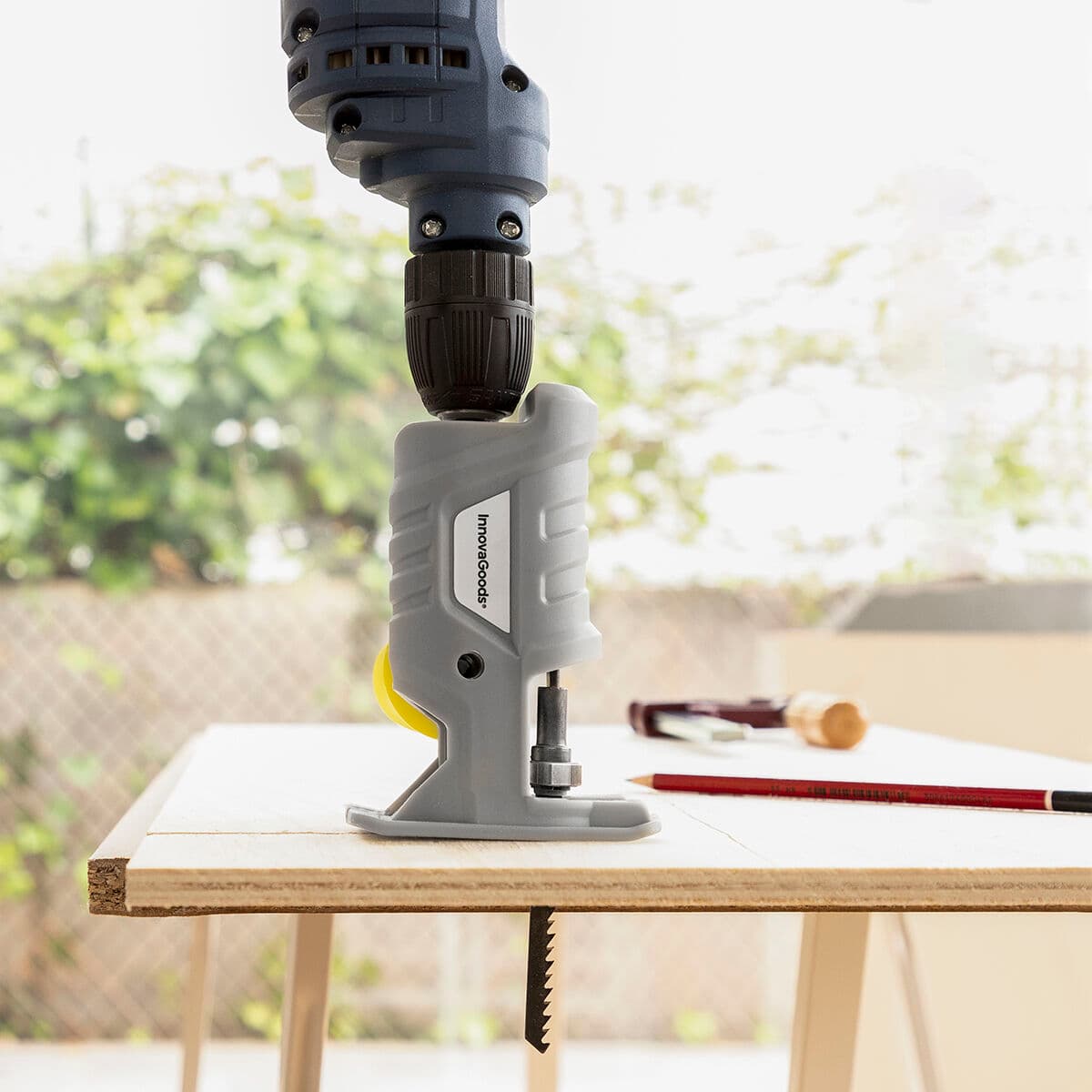 Adaptador de Sierra de Calar para Taladro Jrill InnovaGoods - Image 3