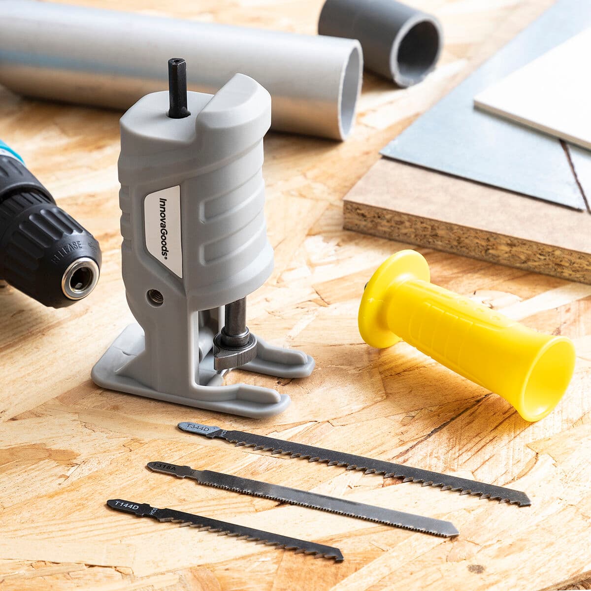 Adaptador de Sierra de Calar para Taladro Jrill InnovaGoods - Image 5