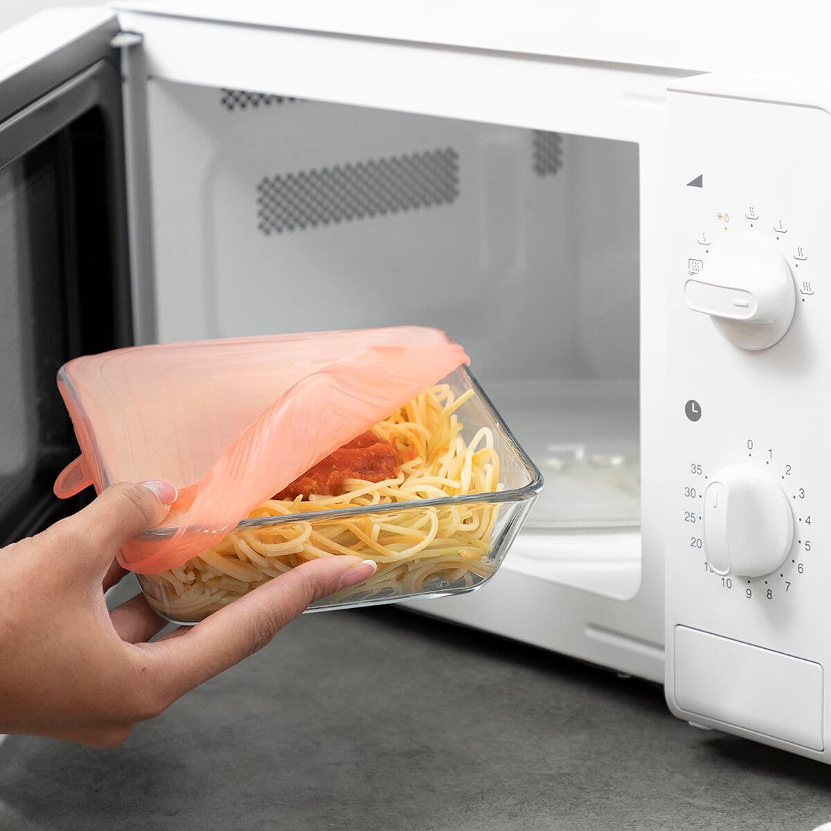 Set de 10 Tapas de Cocina Reutilizables y Ajustables Lilyd InnovaGoods - Image 6