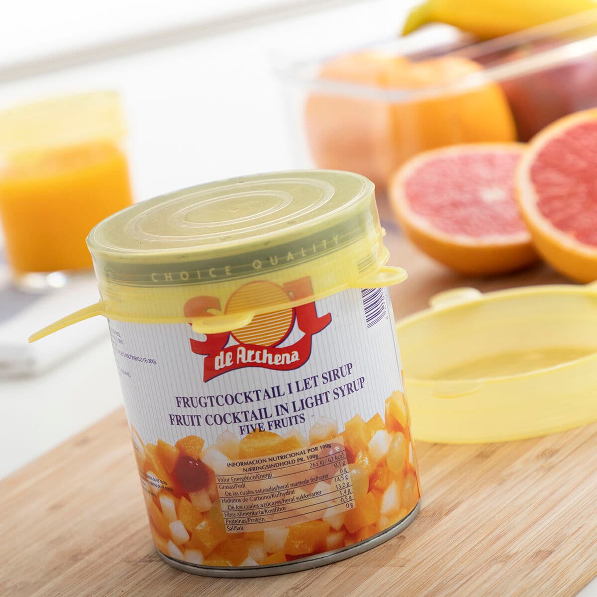 Set de 10 Tapas de Cocina Reutilizables y Ajustables Lilyd InnovaGoods - Image 9