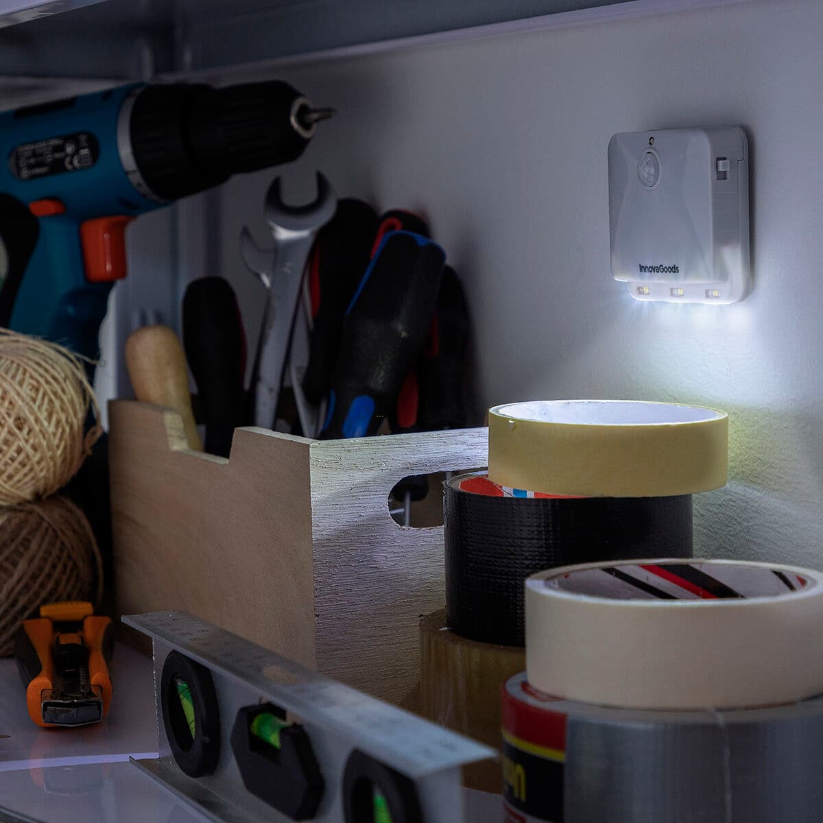 Luz LED con Sensor de Movimiento Lumtoo InnovaGoods 2 Unidades - Image 6