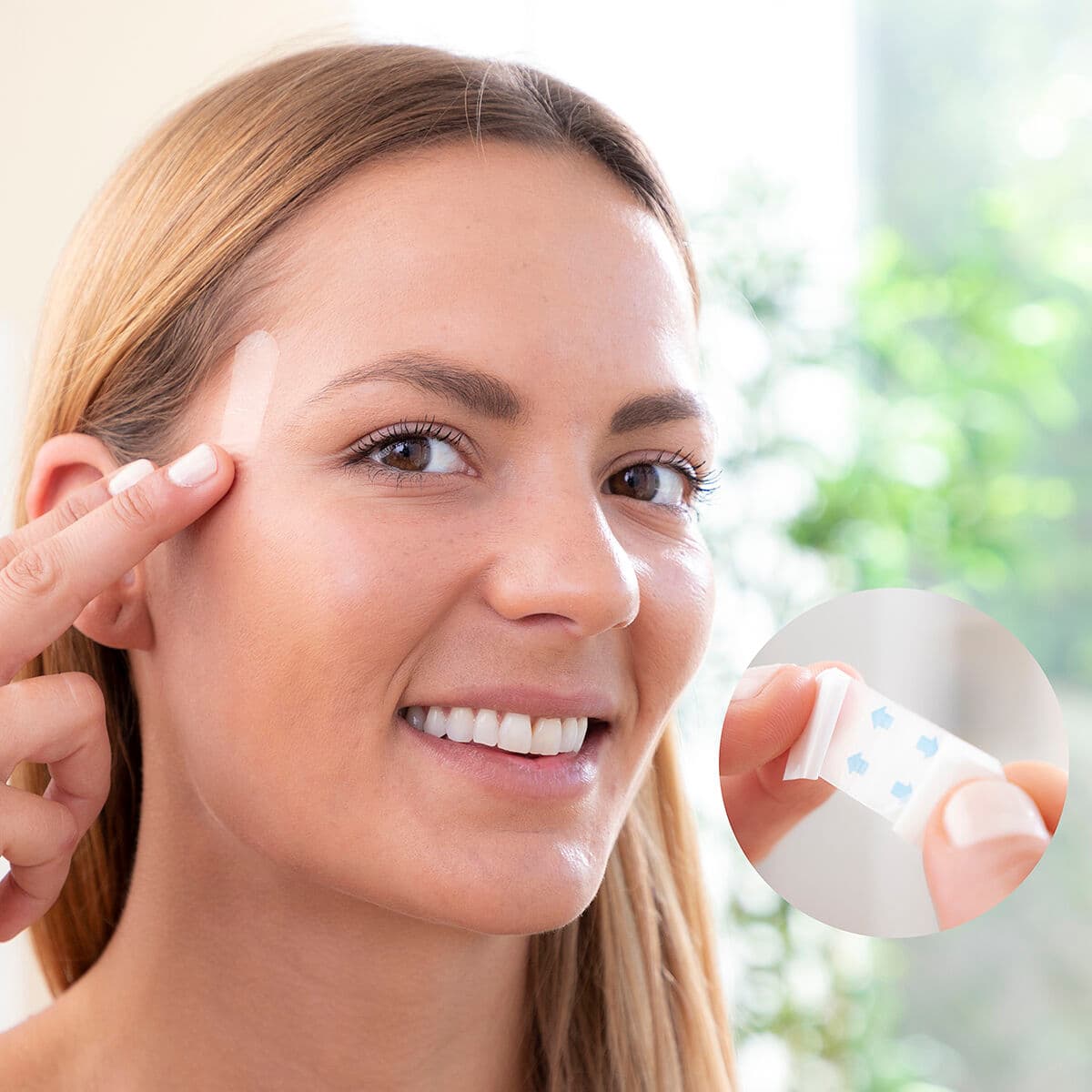 Nevidljivi Ljepljivi Flasteri za Lifting Lica Liftrik InnovaGoods 40 kom. - Image 2