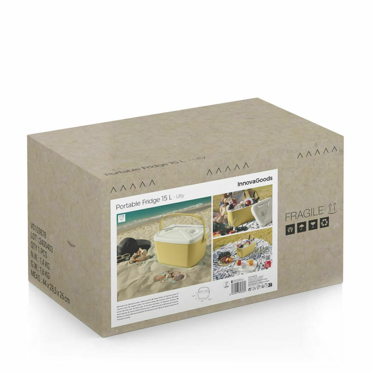 Nevera Portátil Rígida Lilty InnovaGoods 15 L - Image 12