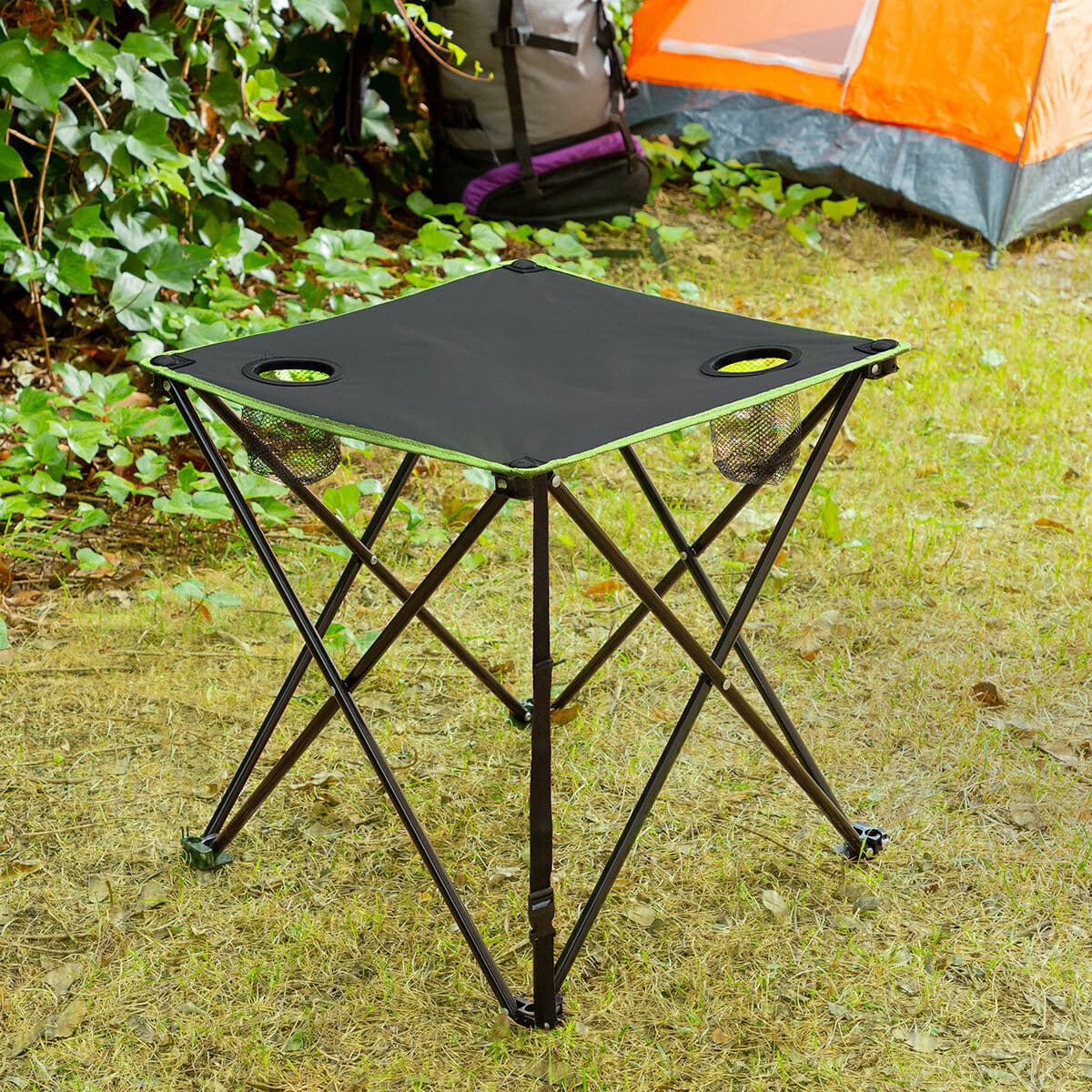 Klappbarer Campingtisch aus Textil mit Hülle Cafolby InnovaGoods - Image 2
