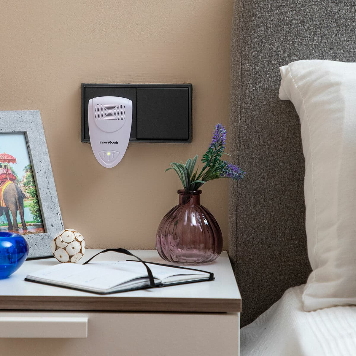 Repelente Ultrasónico de Plagas KL Duo InnovaGoods 2 Unidades - Image 4