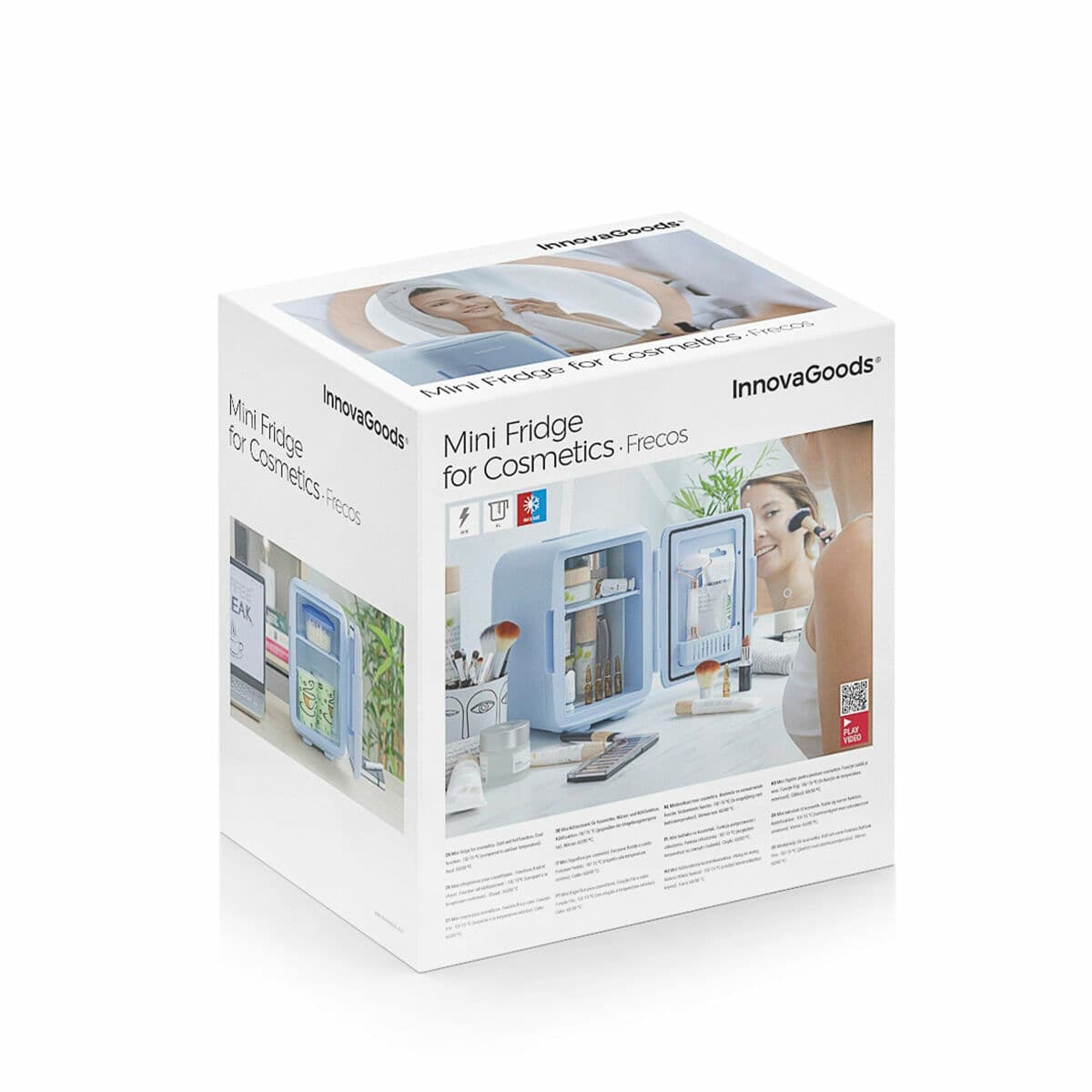 Mini Kosmētikas Dzesētājs Frecos InnovaGoods Zils (Atjaunots C) - Image 12