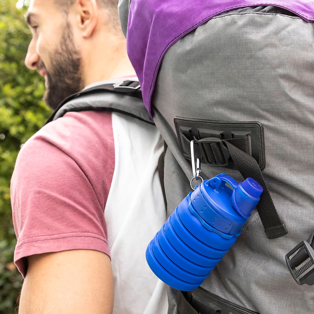 Silicone Collapsible Bottle Bentle InnovaGoods polypropylene Plastic 500 ml (Refurbished B) - Image 4