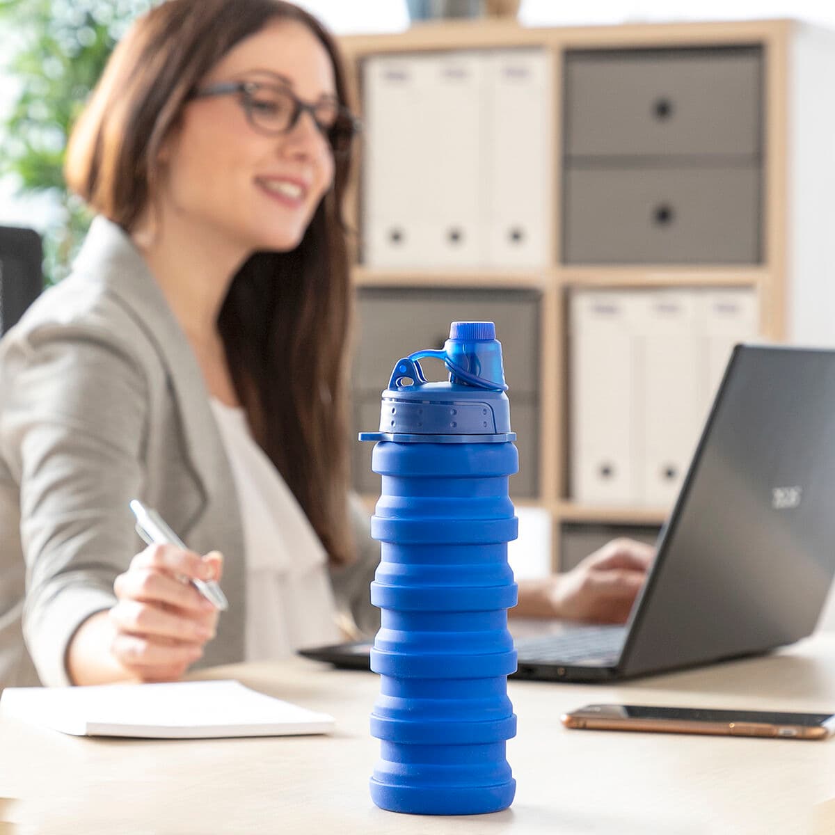 Silicone Collapsible Bottle Bentle InnovaGoods polypropylene Plastic 500 ml (Refurbished B) - Image 5