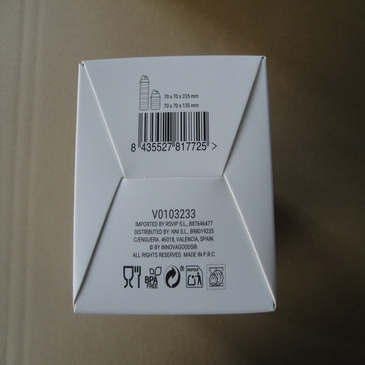 Silicone Collapsible Bottle Bentle InnovaGoods polypropylene Plastic 500 ml (Refurbished B) - Image 20