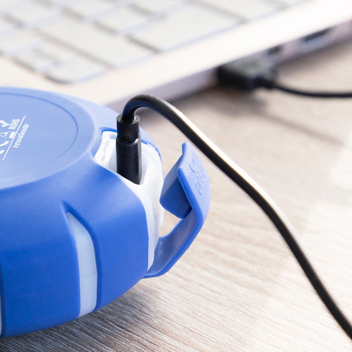 Bežični plutajući LED zvučnik Floaker InnovaGoods Plava Crna (Obnovljeno B) - Image 14