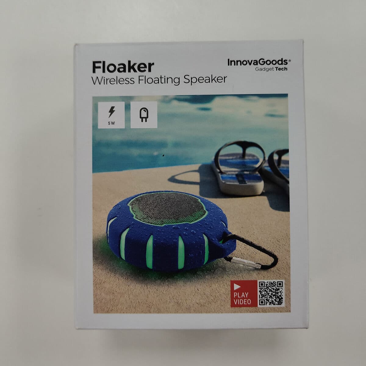 Bežični plutajući LED zvučnik Floaker InnovaGoods Plava Crna (Obnovljeno B) - Image 17