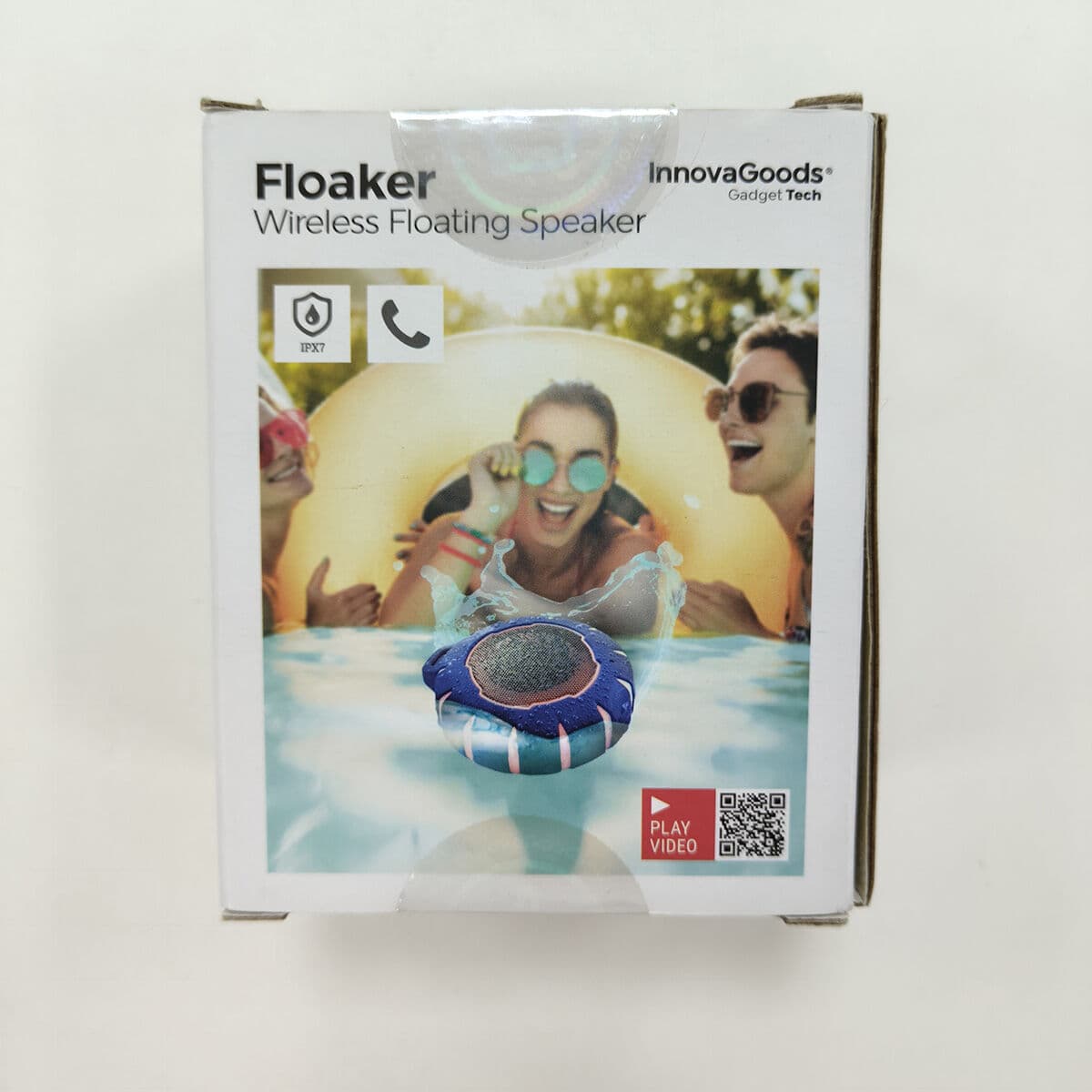 Bežični plutajući LED zvučnik Floaker InnovaGoods Plava Crna (Obnovljeno B) - Image 18