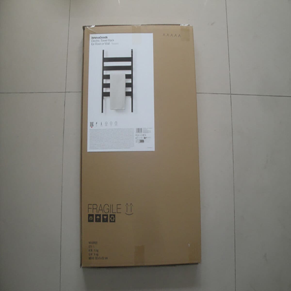 Toallero Eléctrico de Pie o Pared Towarck InnovaGoods Negro 5 Barras (Reacondicionado B) - Image 11