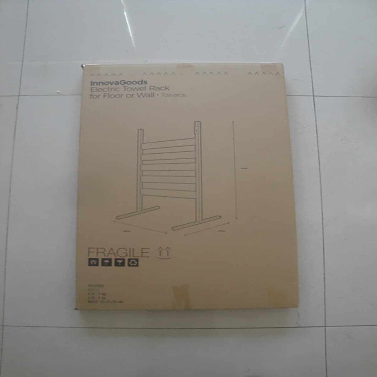 Toallero Eléctrico de Pie o Pared Towarck InnovaGoods Negro 5 Barras (Reacondicionado B) - Image 12