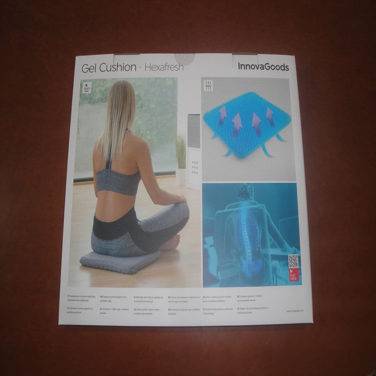 Korio formos gelio pagalvėlė Hexafresh InnovaGoods .. (Naudoti D) - Image 11