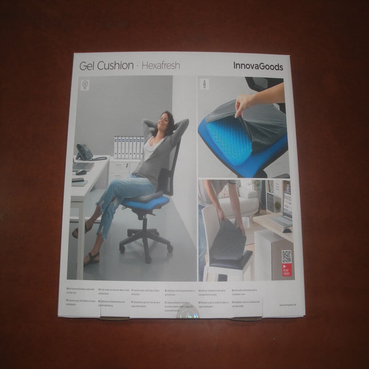 Korio formos gelio pagalvėlė Hexafresh InnovaGoods .. (Naudoti D) - Image 12