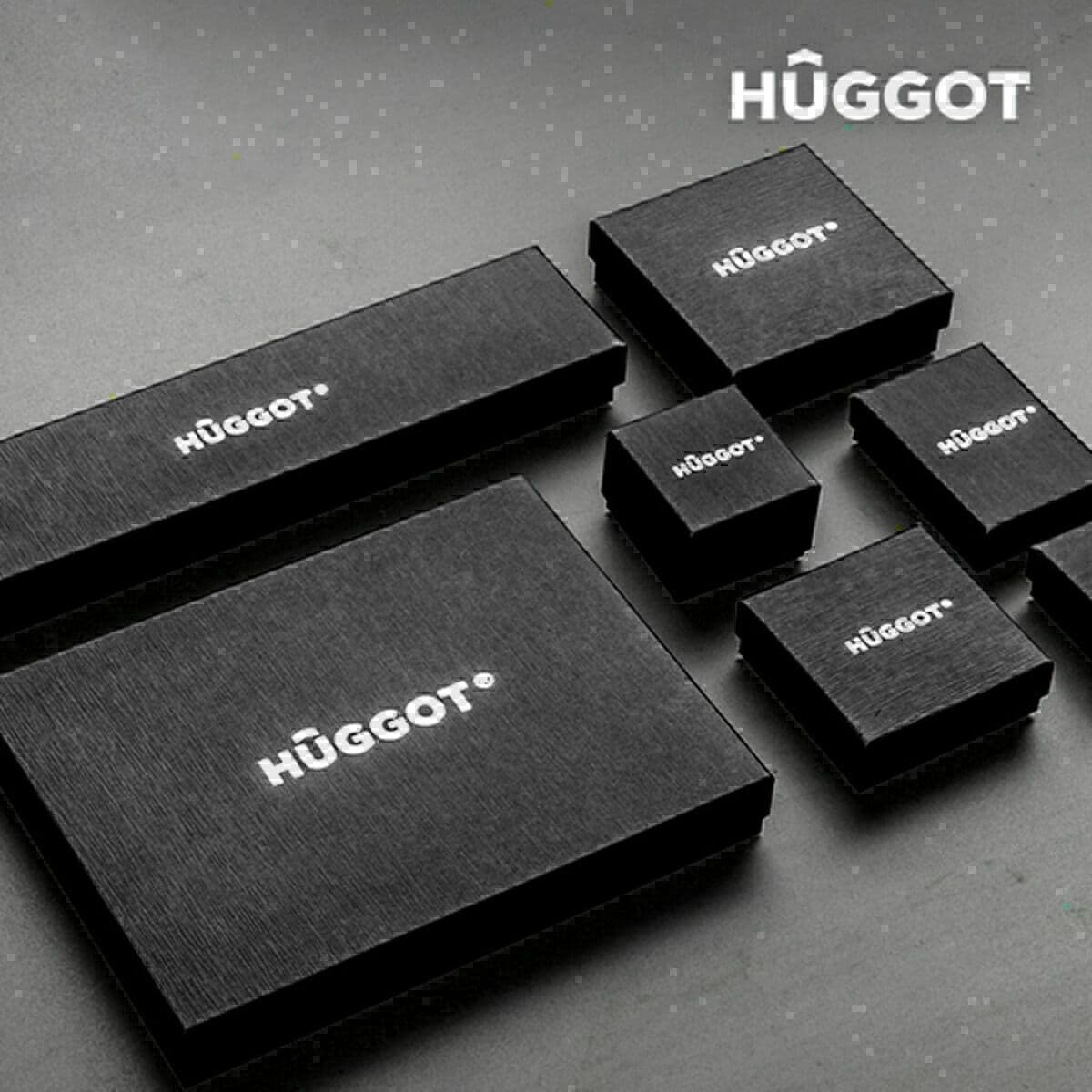 Pierścionek ze srebra Sterling próby 925 wysadzany cyrkoniami sześciennymi Three Hûggot - Image 6