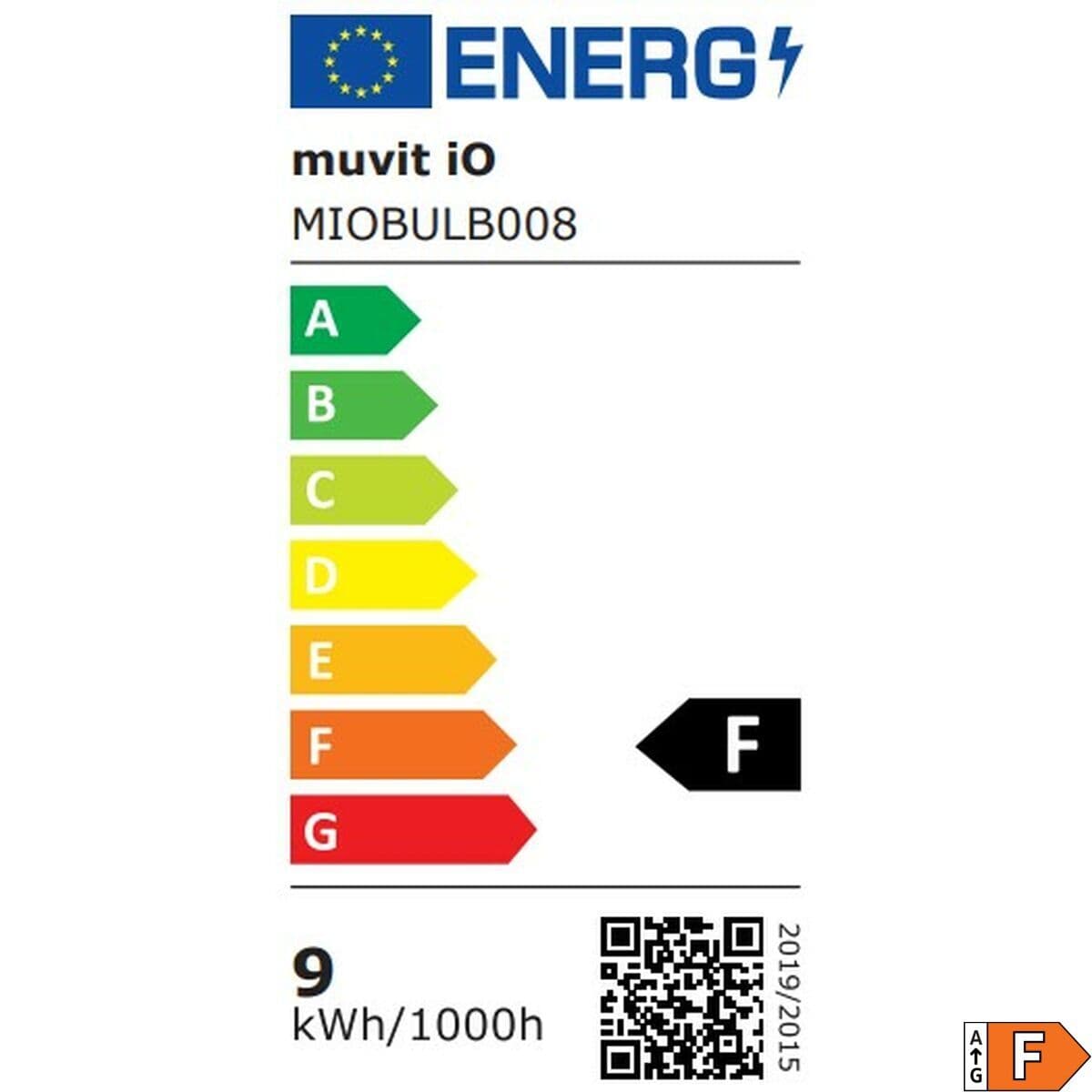 muvit iO bombilla inteligente A60 E27/9W/806lm RGB+Blancos  D60*H110 - Image 2