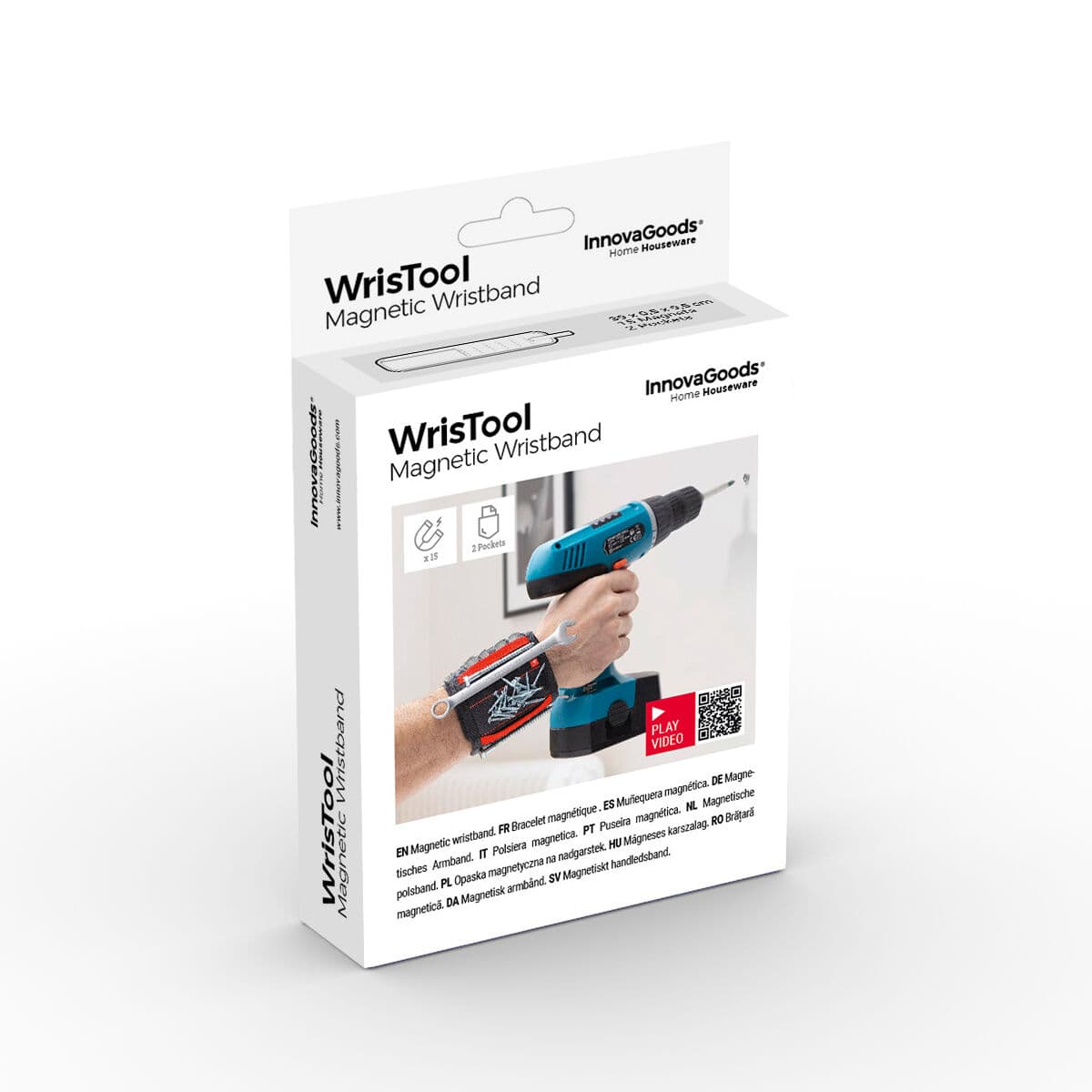 Magnetisches Heimwerkerarmband WrisTool InnovaGoods - Image 11